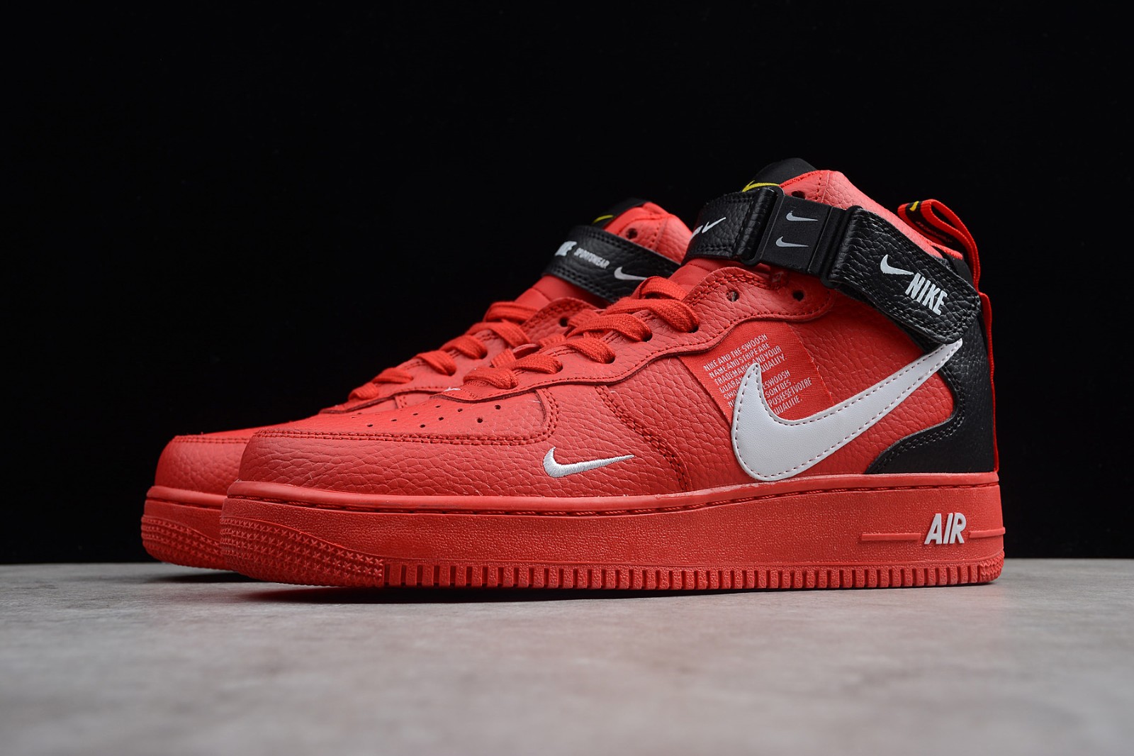 Nike air force 1 mid lv8 university red mens outlet
