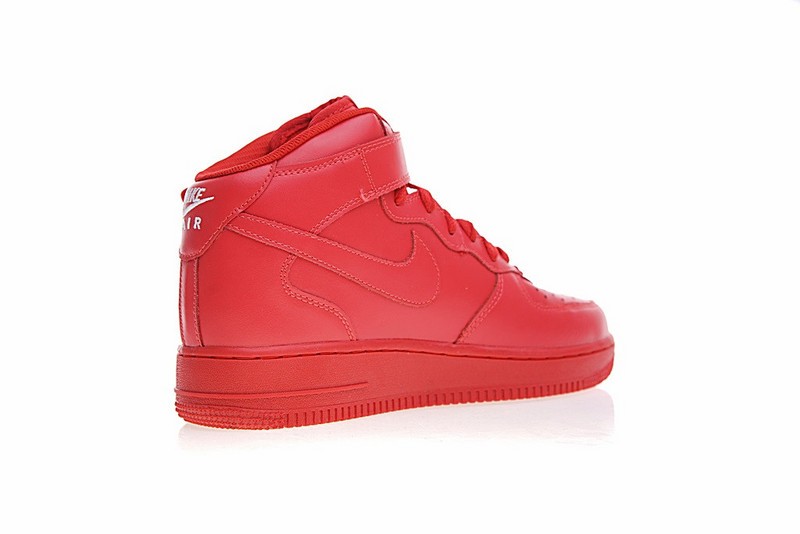 Air force 1 high triple red hotsell