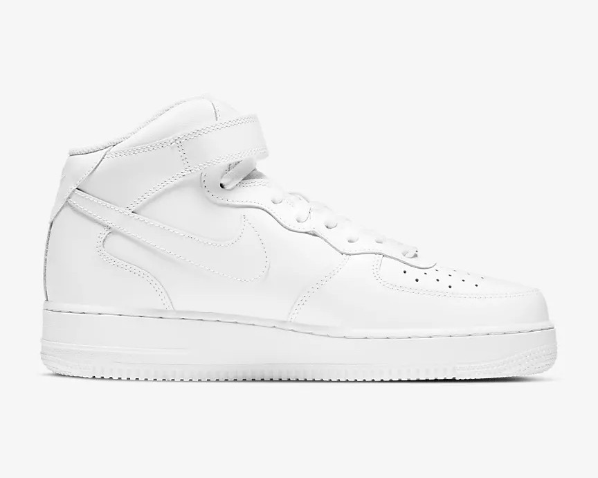 Airforce 1 triple white mid Clearance