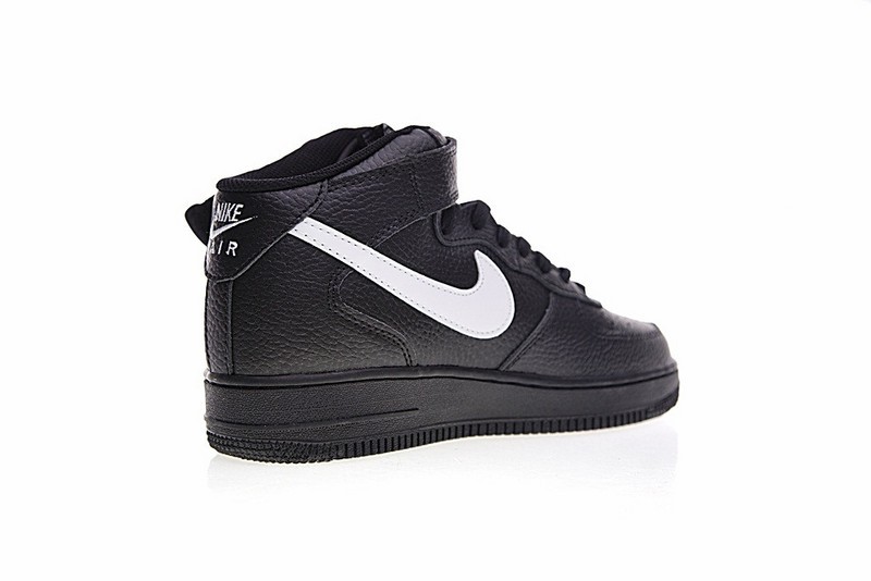 Nike Air Force 1 Mid Black Leather Pack 