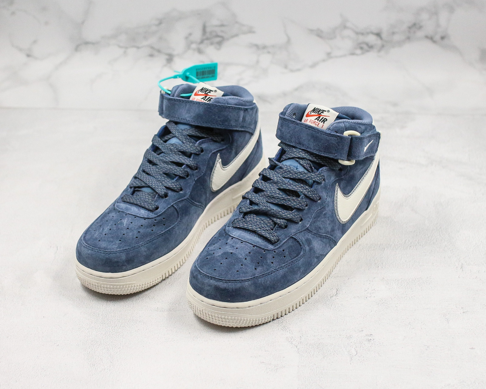 Air force 1 best sale mid navy