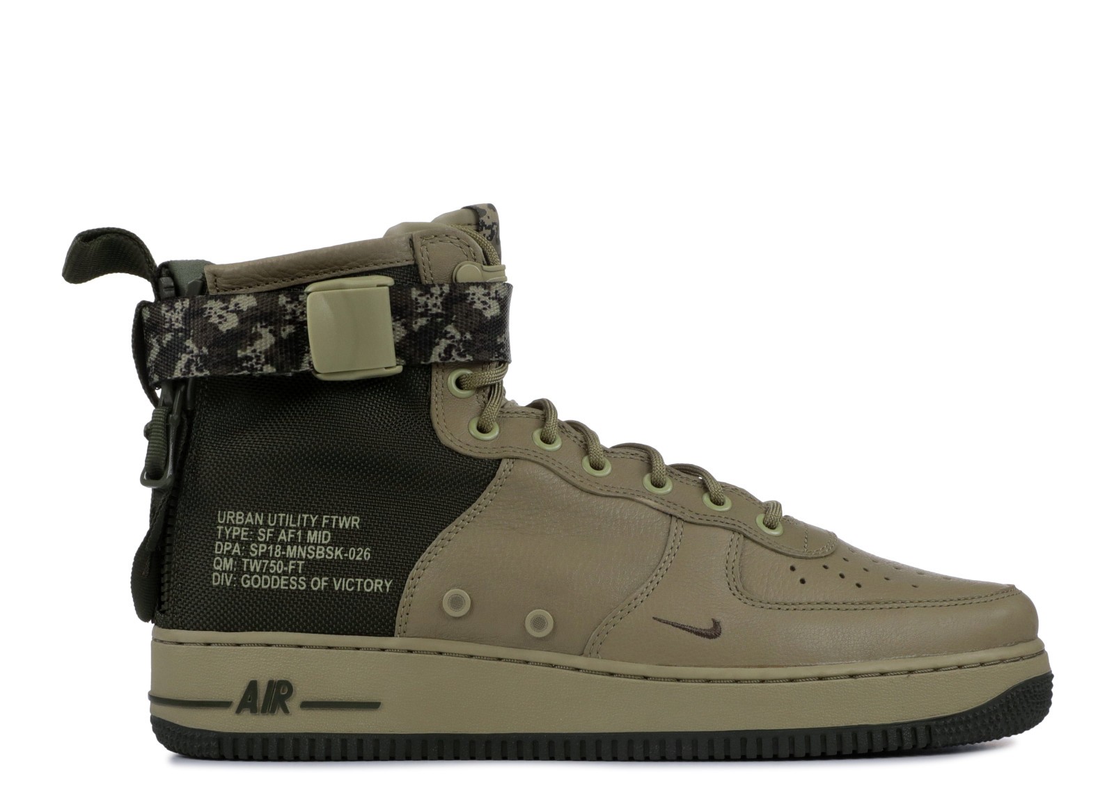 Air Force 1 Mid Flyknit Nike SF Air Force 1 Mid Mushroom Olive Cargo Khaki 917753 Nike NRG Solo Swoosh Crew 201 GmarShops