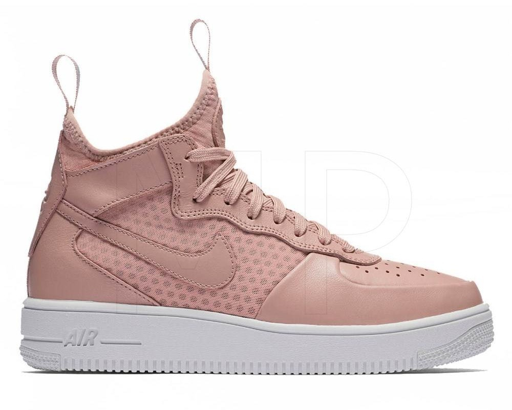 StclaircomoShops - Nike Wmns Force 1 Ultraforce Mid Particle Pink Sail Womens Shoes 864025 new 2016 lady air pink white and - 600