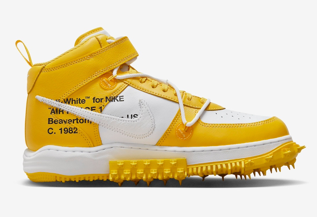 Off nike pegasus gold rose silver earrings 101 girls orange nike flex shoes for women wide width GaleriahitShops White x Nike Air Force 1 Mid White Varsity Maize DR0500