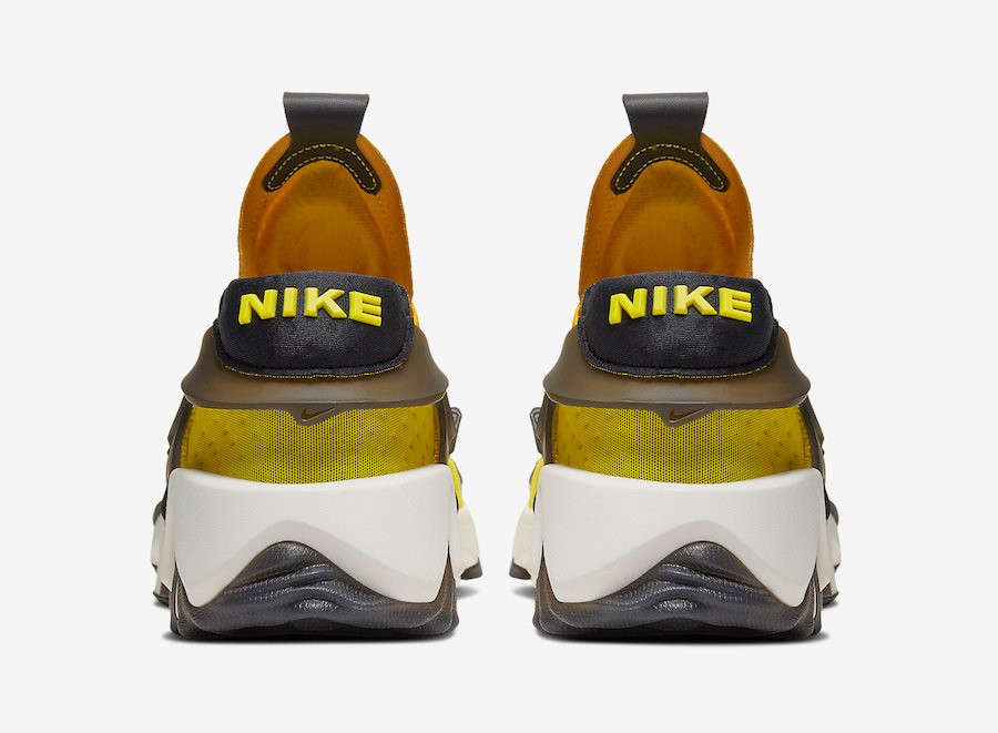 Nike Adapt Huarache Opti Yellow Black 