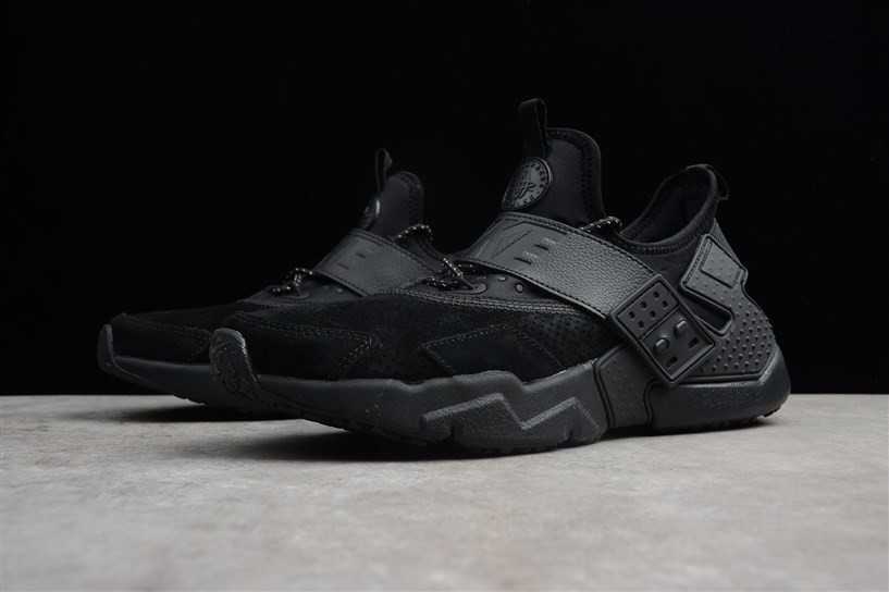 Nike Air Huarache Drift Prm Suede All Black AH7335 001 The Nike Air Raid receives a bit of an upgrade this Fall StclaircomoShops Air Huarache Other