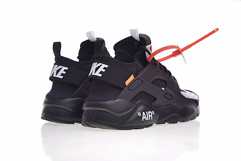 Amarillento Marchito Sur oeste Off White x Nike Air Huarache Ultra Black Running Shoes AA3841 - nike game  ready team pack - StclaircomoShops - 001