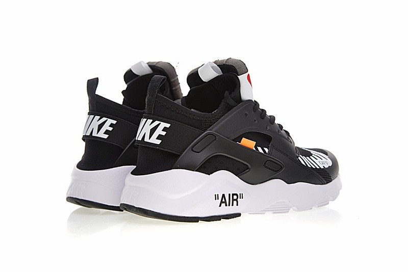 StclaircomoShops - Off White x Nike Air Huarache Ultra Black White Orange AA3841 - nike flex essential running pant shoes