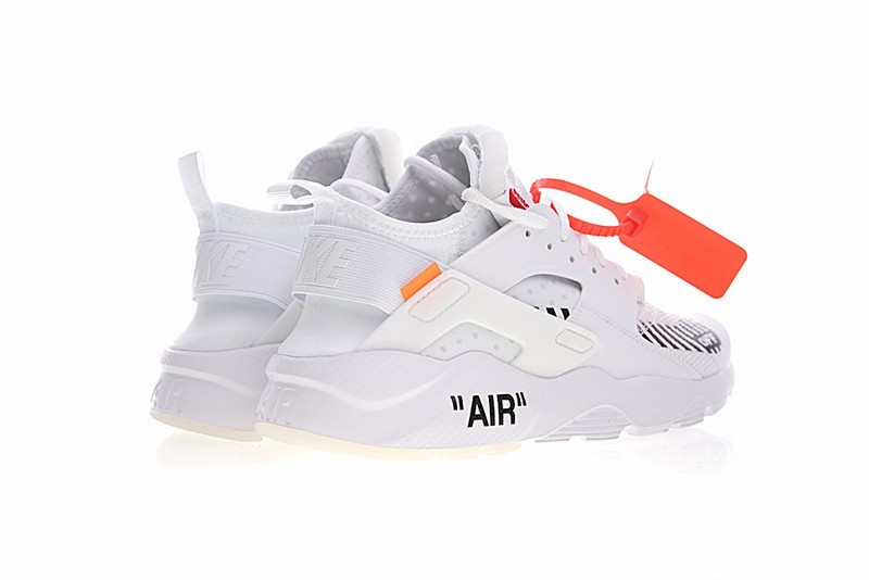 - StclaircomoShops - Off White x Nike Air Huarache Ultra White Orange AA3841 white cb34 nike air sneakers shoes for women