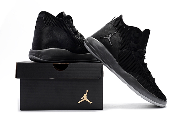 Black jordan casual shoes sales