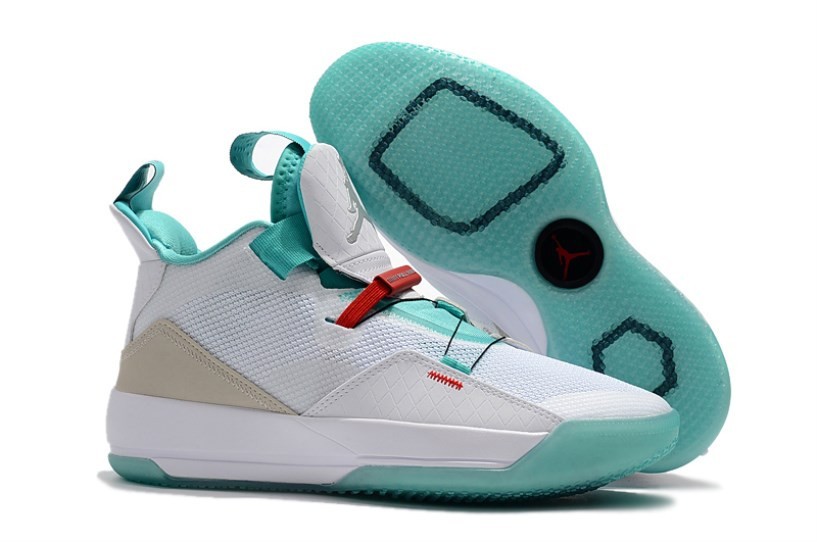Air Jordan 33 XXXIII - Nike Air Jordan 33 Retro Jade AQ8830