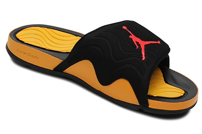 Jordan slippers yellow Clearance