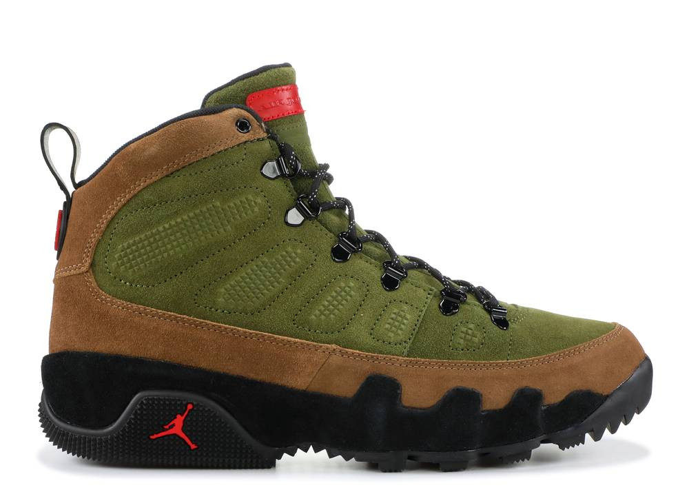 Air Jordan 9 Retro Boot Nrg Beef And Broccoli Olive Brown AR4491200
