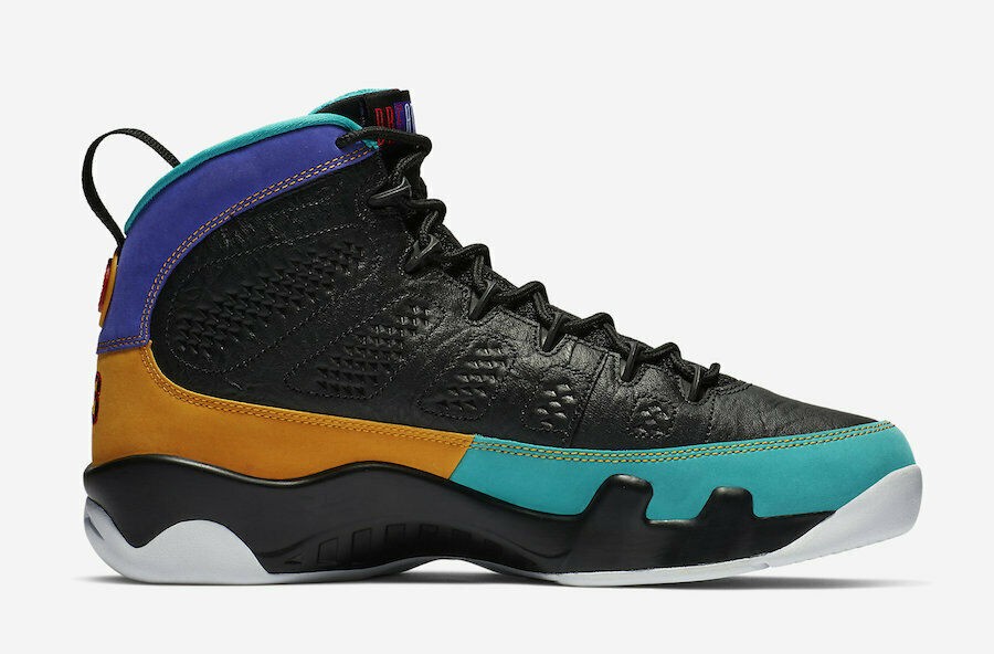 Nike Air Jordan Retro IX 9 Dream It Do It Black Red Blue Yellow Green 302370 065 Air Jordan IX High GaleriahitShops Air Jordan 1 Nova XX Damesschoen Zwart