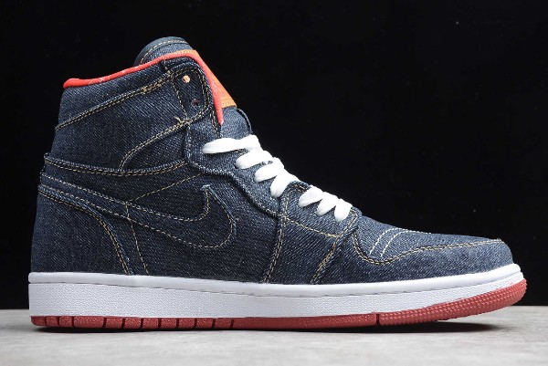Air Jordan I High 010 2019 Levis x Air Jordan 1 High Denim Sail Game Red 556298 GaleriahitShops Ray Allens Air Jordan 12 PEs Black Green