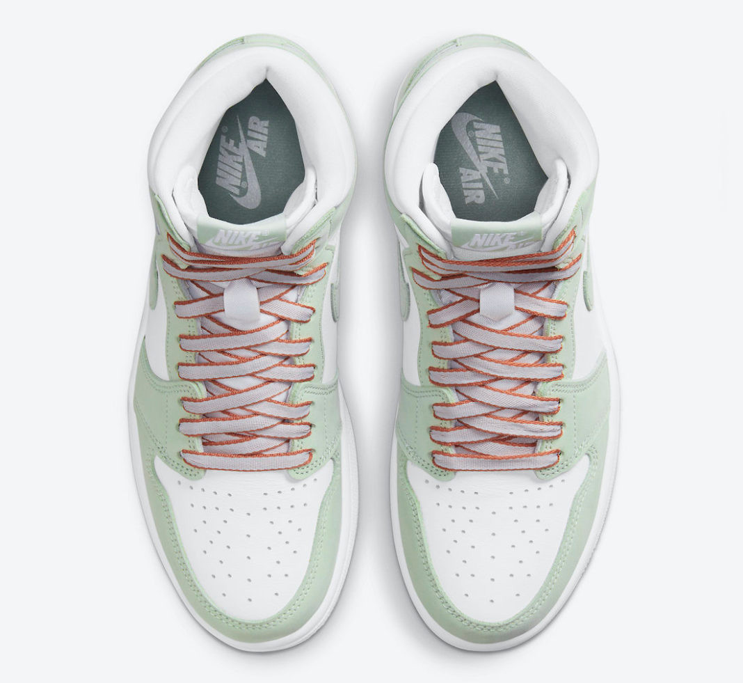 Air Jordan 1 Retro High OG Seafoam Healing White Orange CD0461 - 002 - nike  air jordan 1 mid alt black concord ps black dark concord white -  StclaircomoShops