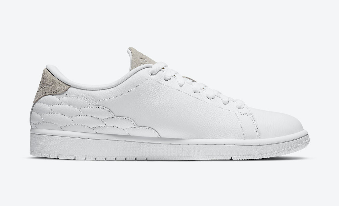 Air Jordan 1 Low Centre Court White on White DJ2756