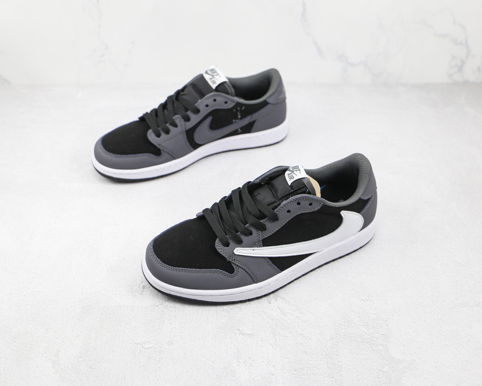 002 - Air Jordan 1 Low Cool Grey Black White Shoes CQ4277 - Ariss-euShops -  Another Look at the Air Jordan 1 Retro High KO Militia Green