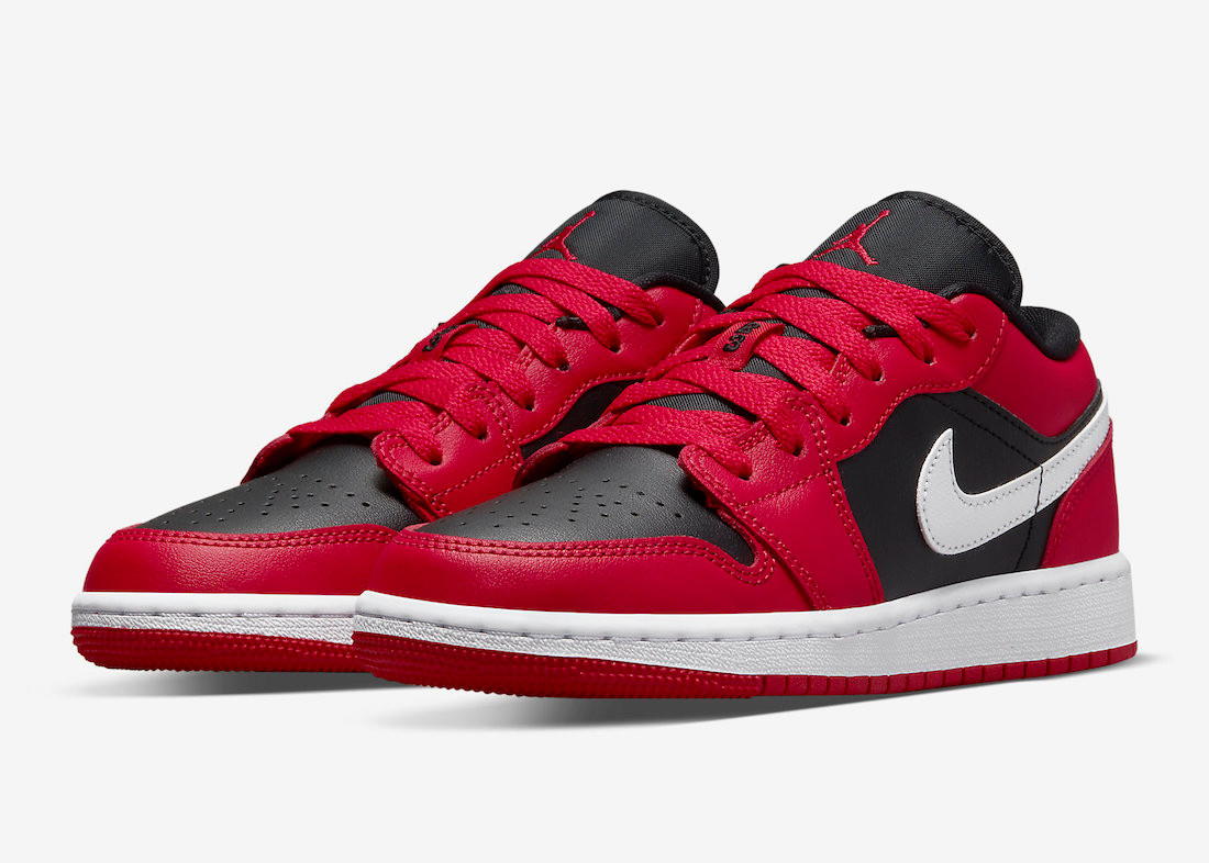 Air Jordan 1 Low GS Very Berry Black White 553560 - StclaircomoShops - A  better look at the Dark Mocha Air Jordan 1s releasing on November 21st - 061