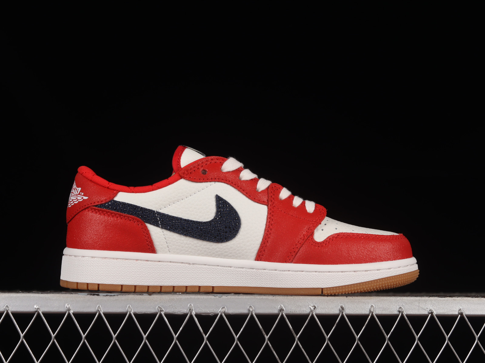 Jordan 1 rood wit zwart cheap