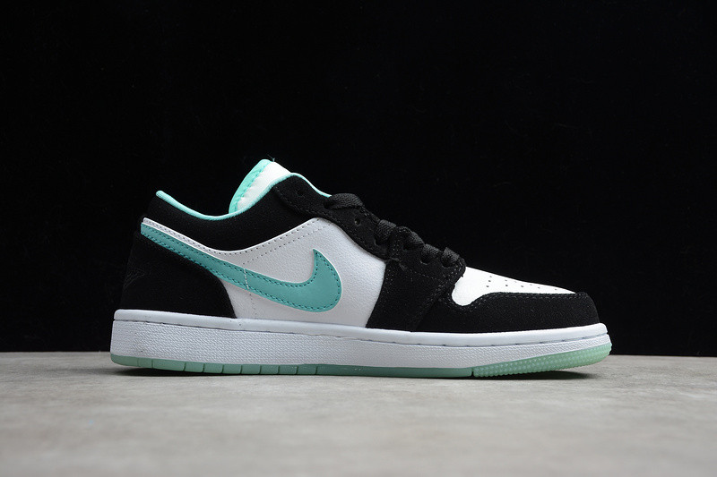 Air Tattoo jordan Low White Black Aqua Blue Shoes CQ9823 NIKE