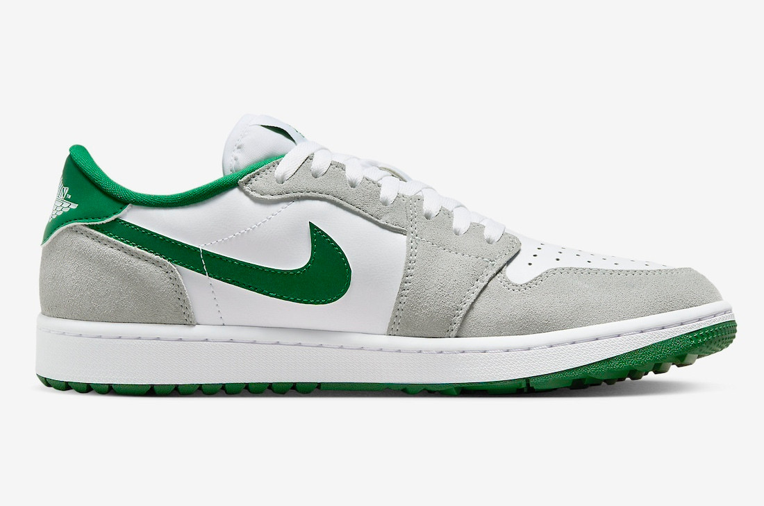 Air Jordan 1 Retro Low Golf Pine Green White Light Smoke Grey DD9315 Jordan 4 Canyon Purple Matching Shirts Big Money Talking AcmShops Air Jordan I Low 112