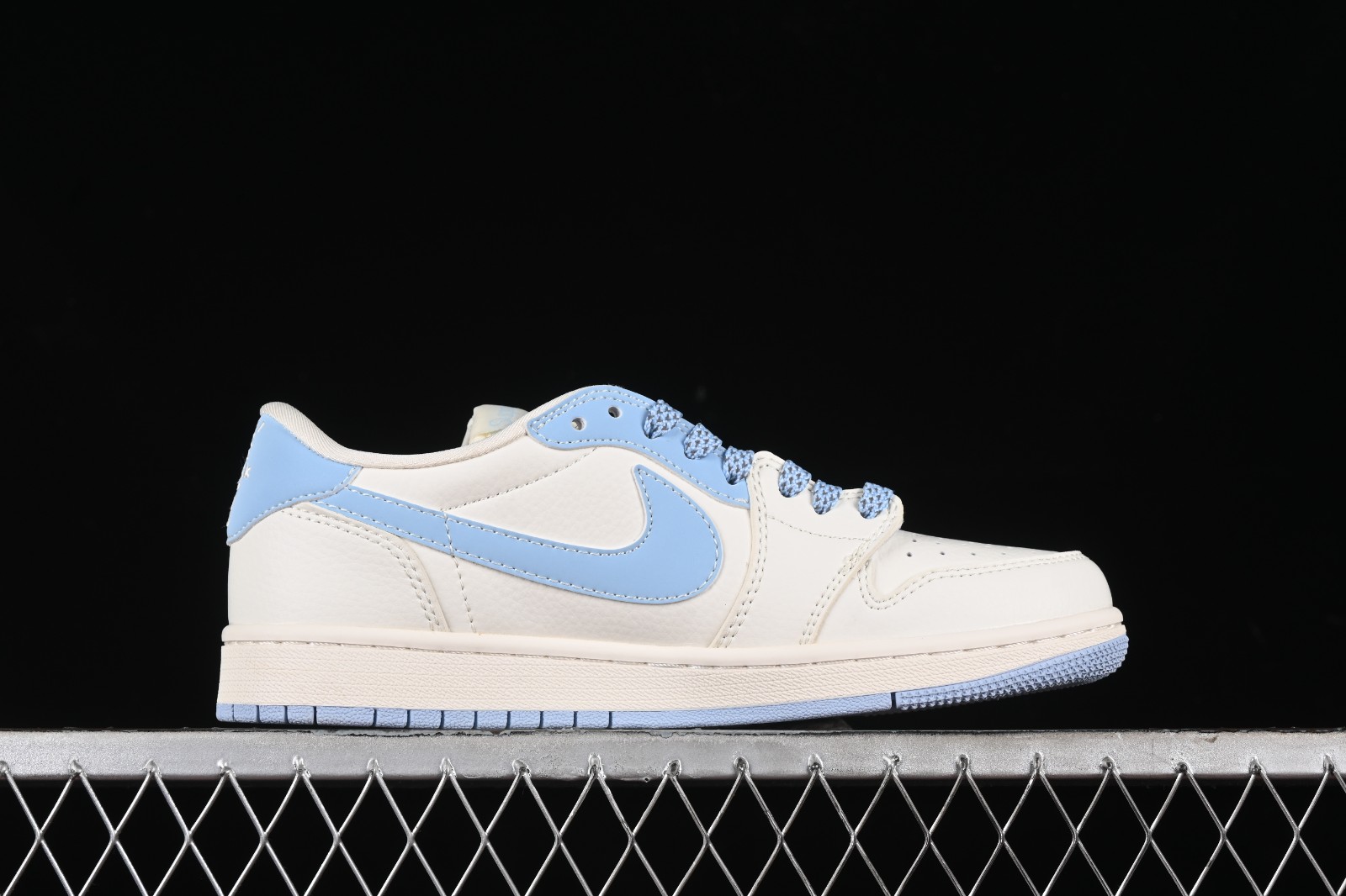 White and sky blue jordans discount