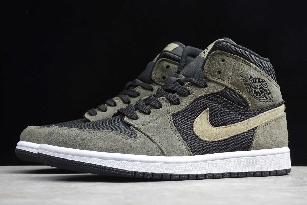 Air jordan 1 olive 2025 green