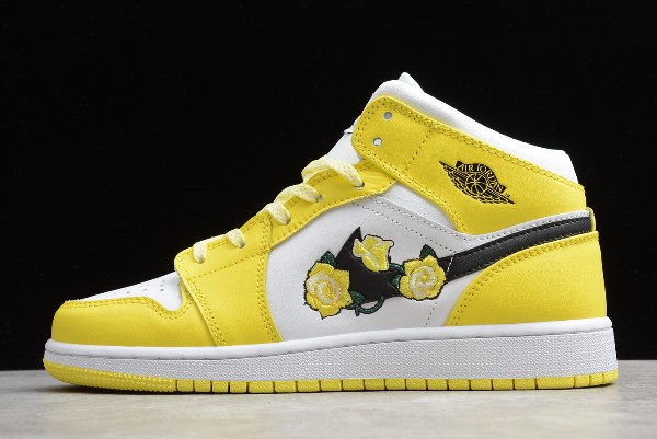 Jordan 1 white dynamic yellow hotsell