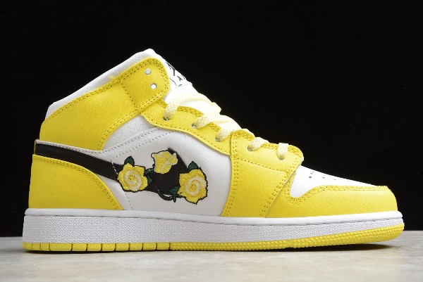 dynamic yellow air jordan 1