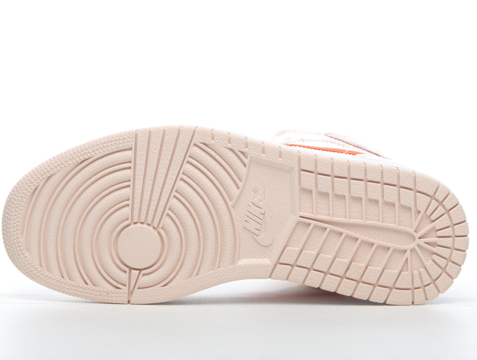 Air Jordan 1 Mid GS Corduroy Femme White Pink Orange DA8009-108 - Sepkicks