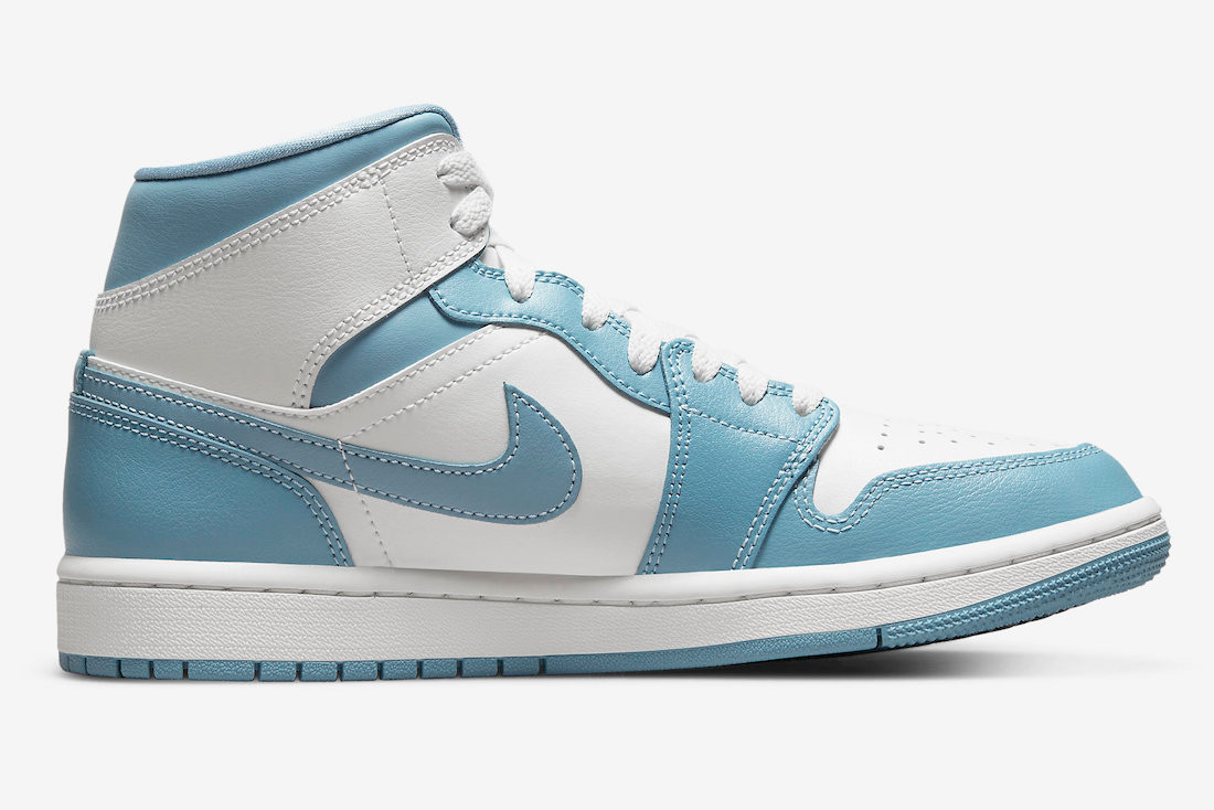 Air Jordan 1 Mid UNC University Blue 