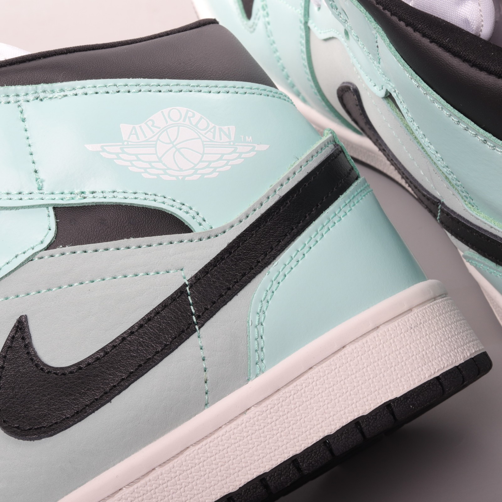 102 - Nike Air Jordan 1 Mid LOL Green Black White CV0152 - RvceShops - air jordan  1 doernbecher