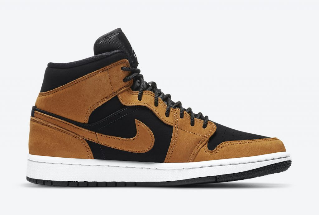 700 Womens Air Jordan Mid SE Desert Ochre Black Brown White