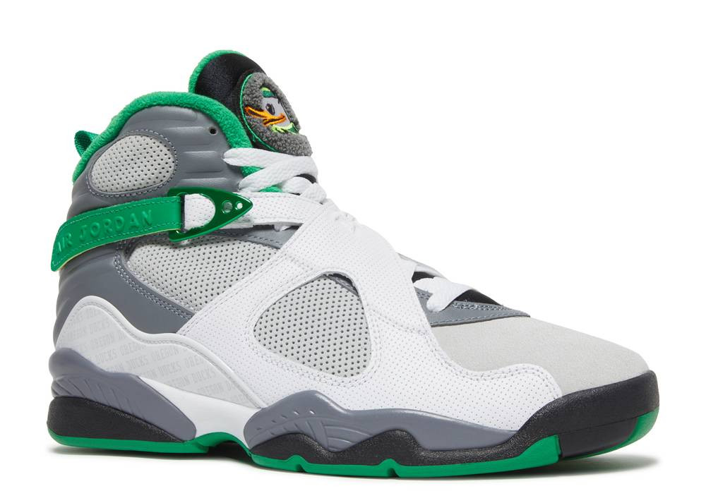 1300135 Air Jordan Viii University Of Oregon Pure Platinum Pe
