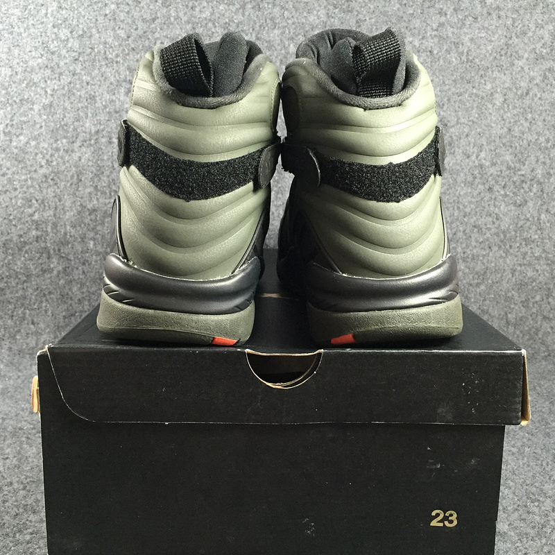 Nike Air Jordan 8 Retro VIII Take Flight Undefeated Sequoia