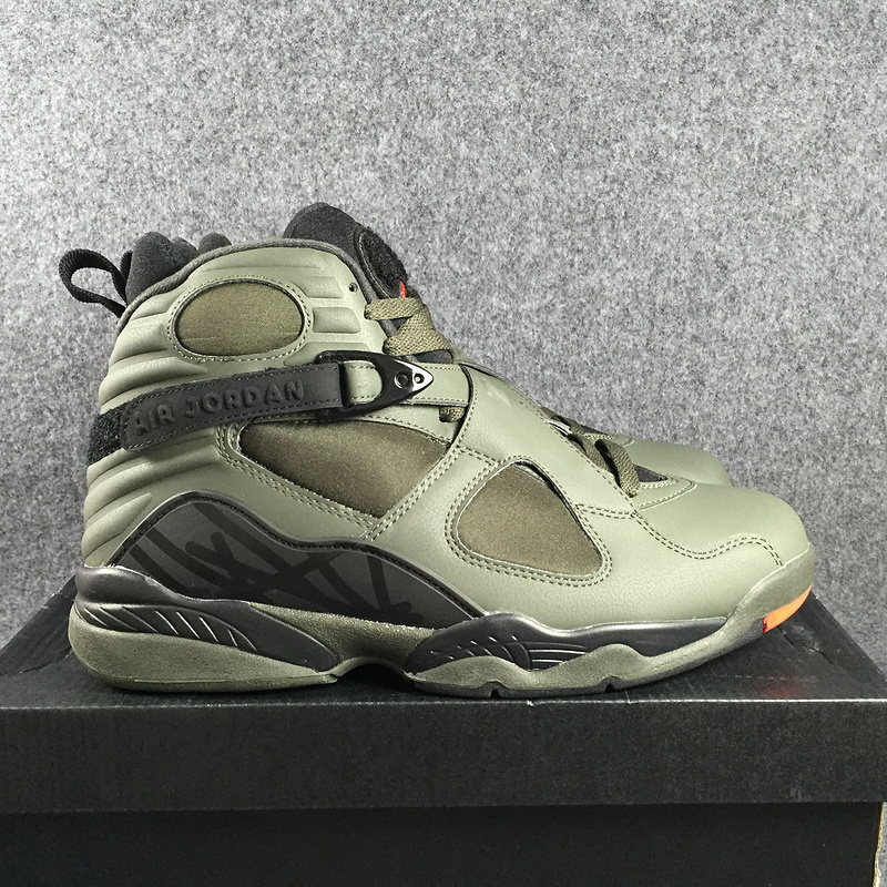 GmarShops 305 Nike Air Jordan 8 Retro VIII Take Flight Undefeated Sequoia Green Men Basketball Shoes 305381 Nike air jordan 11 cmft low black dark marina blue sneakers cw0784 004 mens 13 Air Jordan VI...