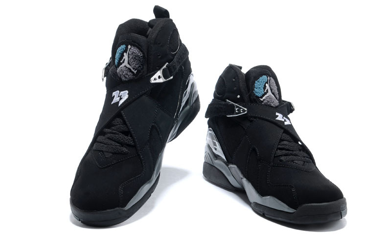 Nike Air Jordan Retro 8 VIII Black grey 