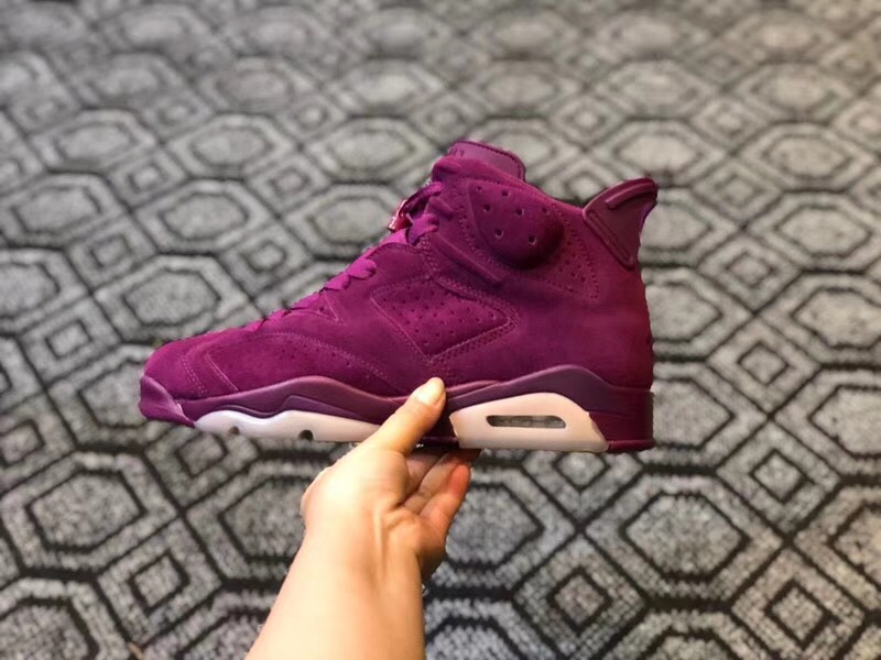 Verrückt nach Lackleder Jordans - Nike Air Jordan VI 6 Retro Men Basketball  Shoes Rose Wine Red - StclaircomoShops