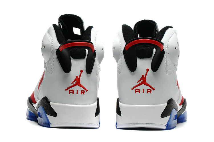 シューズ(男性用) Air Jordan 6 RETRO WHITE/CARMINE-BLACK GmarShops - 160 - Nike Air Jordan VI 6 Retro White Carmine
