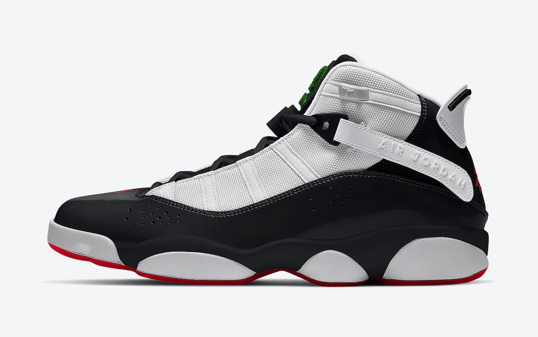 Air Sooners Jordan 6 Rings White Black 