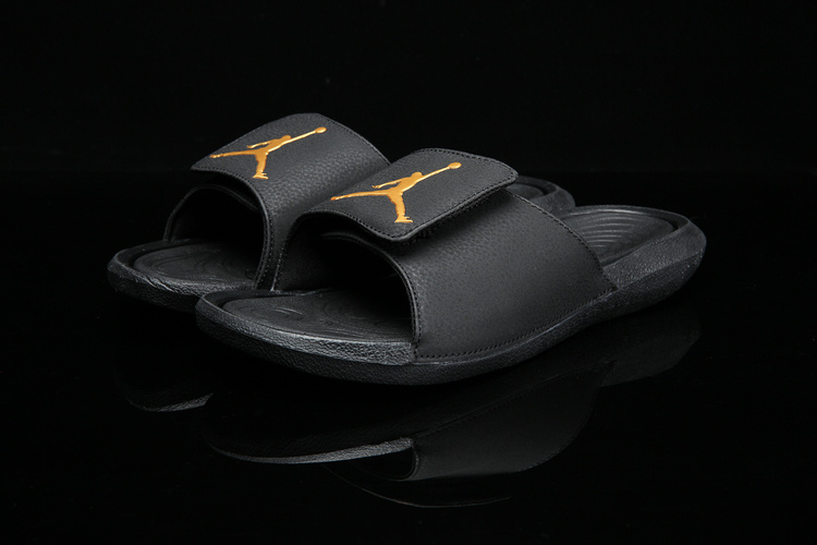 Jordan hydro 6 slides black and gold clearance