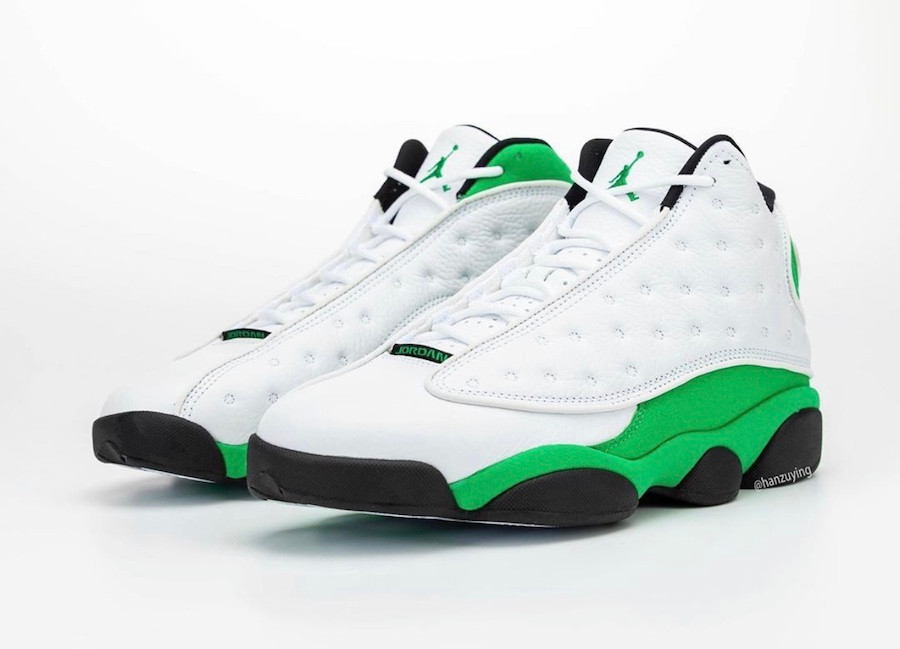 Green white and black 13s Clearance