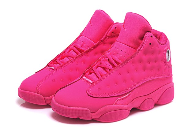 Pink air jordan 13 clearance