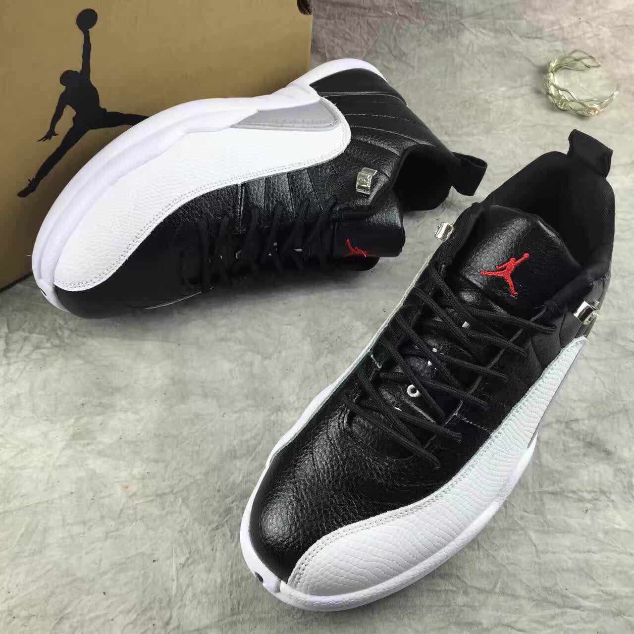 Nike Air Jordan Retro XII 12 Low Black 