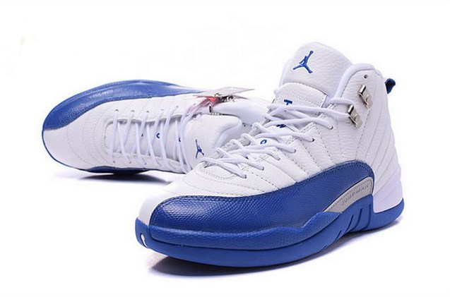 aj 12 blue