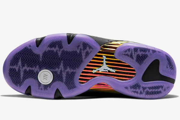 Purple Jordan Doernbecher 14 Air Jordan XIV High Library-urShops