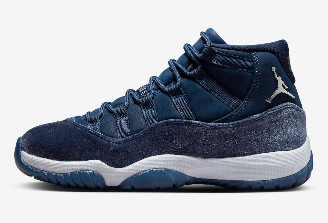 StclaircomoShops - Air Jordan 11 Retro Midnight Navy White Metallic Silver  AR0715 - Nike en Jordan Brand hebben de kleur groen maar weer uit de kast  getrokken - 441