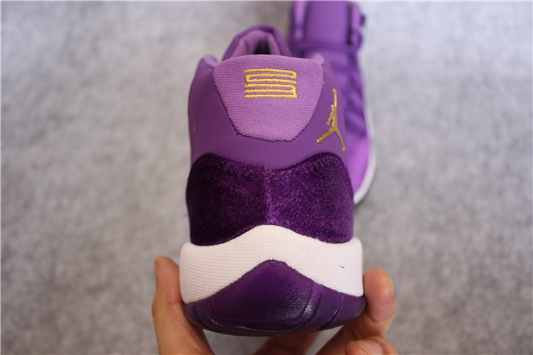 Jordan 11 heiress purple on sale