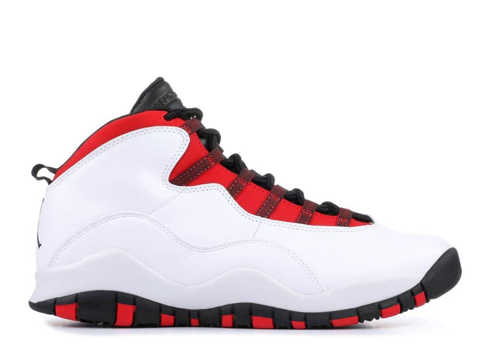 Shoe Jordan 10 White Red Black Air Jordan 10 Retro Double Nickel
